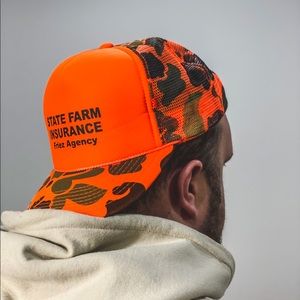 Vintage Camouflage Trucker Hat